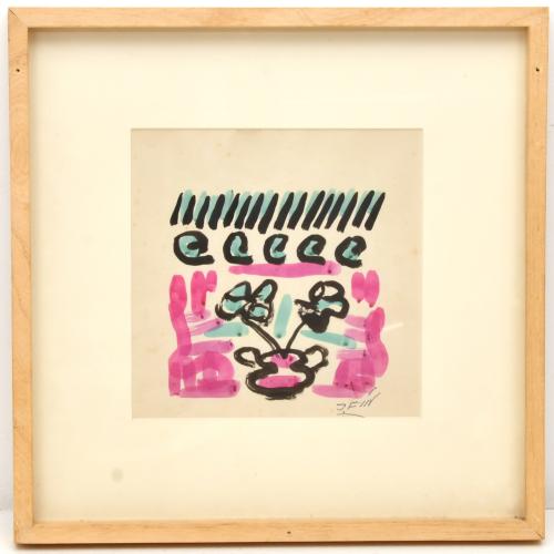 JOSE VILATO RUIZ, ‘FIN’ (1916-1969). ‘Horse’ and ’Still lif