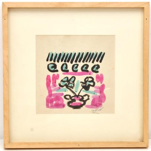 JOSE VILATO RUIZ, "FIN" (1916-1969).  "Caballo" y "Bodegón"