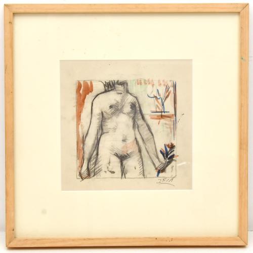 JOSE VILATO RUIZ, "FIN" (1916-1969).  "Niños" y "Desnudo fe