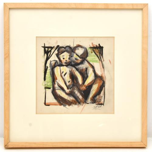 JOSE VILATO RUIZ, "FIN" (1916-1969).  "Niños" y "Estudio al