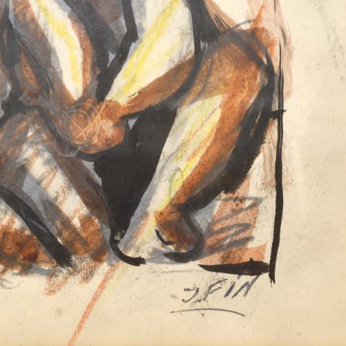 JOSE VILATO RUIZ, "FIN" (1916-1969).  "Niños" y "Estudio al