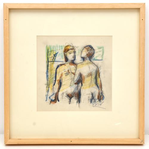 JOSE VILATO RUIZ, "FIN" (1916-1969).  "Niños" y "Estudio al