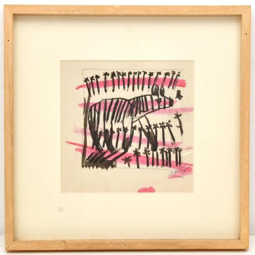 JOSE VILATO RUIZ, "FIN" (1916-1969).  "Figura" y "Hiena", d