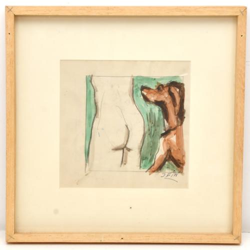 JOSE VILATO RUIZ, "FIN" (1916-1969).  "Bodegón" y "Desnudo 