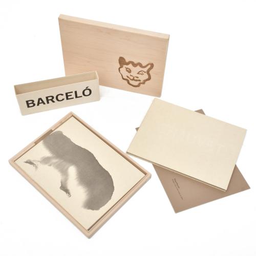 MIQUEL BARCELÓ (1957). "Chauvet, Cahier de Felins".