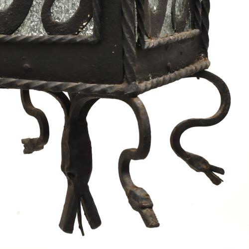 20TH CENTURY CATALAN SCHOOL. Modernist ceiling lamp.