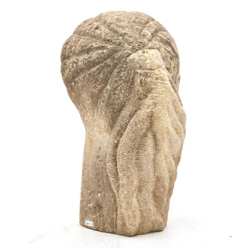 ESCUELA AFRICANA, SIGLO XX.   Busto femenino.