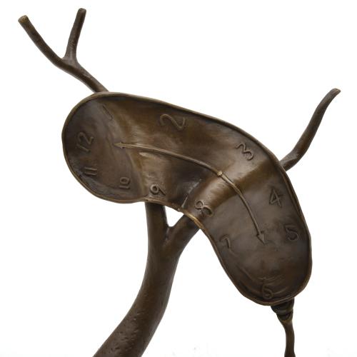 AFTER MODELS BY SALVADOR DALÍ, 'Tree with a clock'.