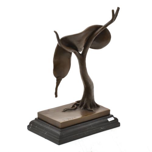 AFTER MODELS BY SALVADOR DALÍ, 'Tree with a clock'.