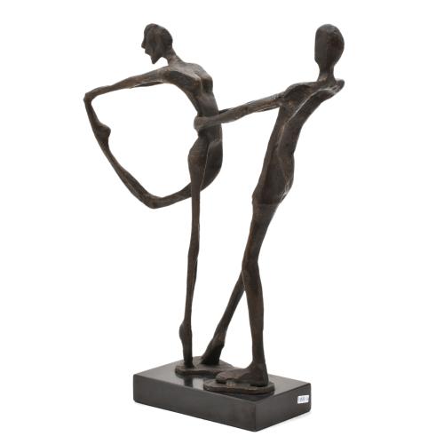 AFTER MODELS BY ALBERTO GIACOMETTI. Dancers.