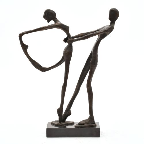 SIGUIENDO MODELOS DE ALBERTO GIACOMETTI. Bailarines.