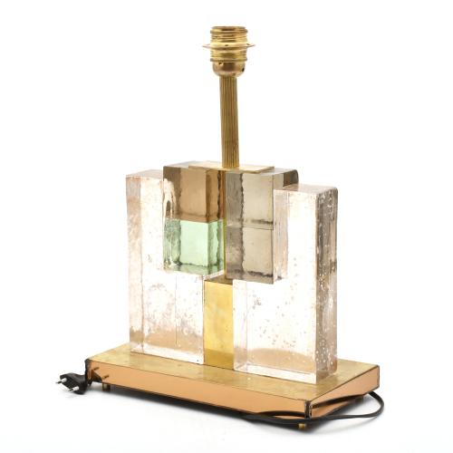 Pair of Murano lamps, circa 1970.