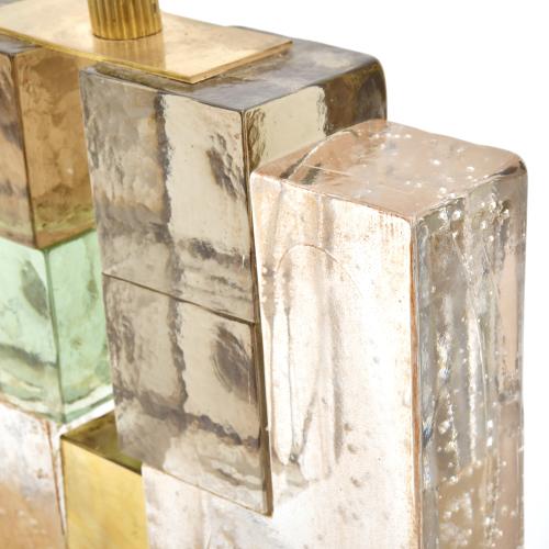 Pair of Murano lamps, circa 1970.