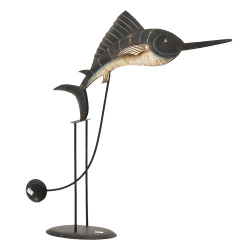 Tentetieso con pez espada, segunda mitad siglo XX. 