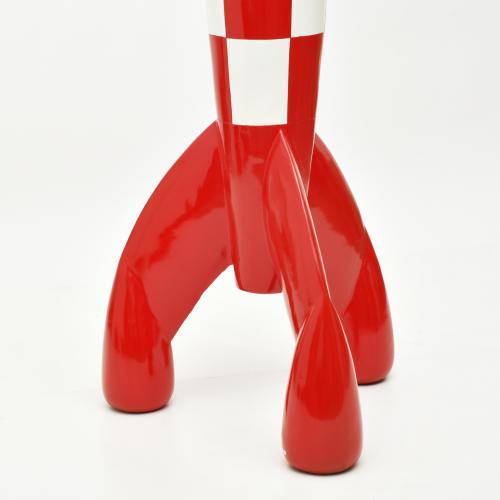 Cohete X-FLR6 de "Tintín a la Luna".