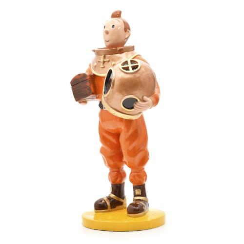 ‘Tintin the diver’.