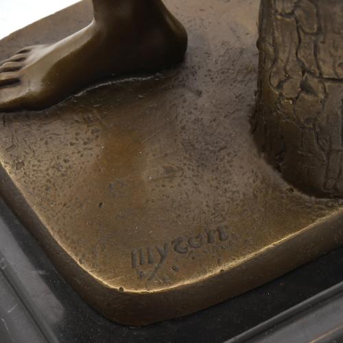 SIGUIENDO MODELOS DE MIRÓN DE ELÉUTERAS. Discóbolo