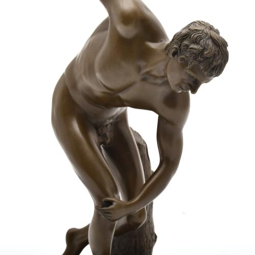 SIGUIENDO MODELOS DE MIRÓN DE ELÉUTERAS. Discóbolo