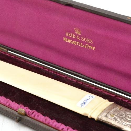 ESCUELA INGLESA, FIN. SIGLO XIX. Abrecartas victoriano.