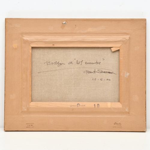 BENITO SÁNCHEZ HIDALGO (1944).  "Bodegón de "Los encantes",