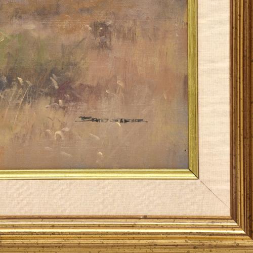 BENITO SÁNCHEZ HIDALGO (1944).  "Paisaje".