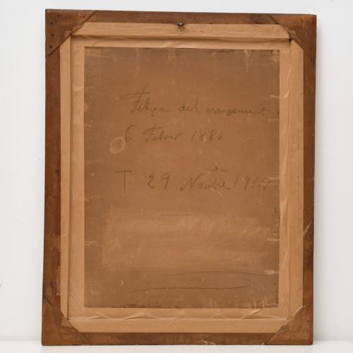 FÉLIX MESTRES BORRELL (1872-1933).  "Retrato femenino".