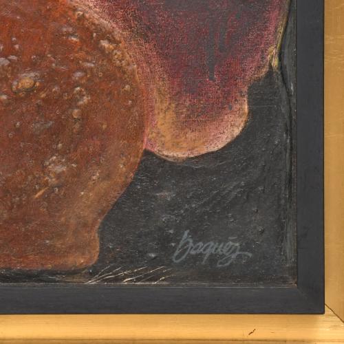 JOSEP BAQUÉS (1931-?).  "Figuras", Premià de Dalt, 1974.