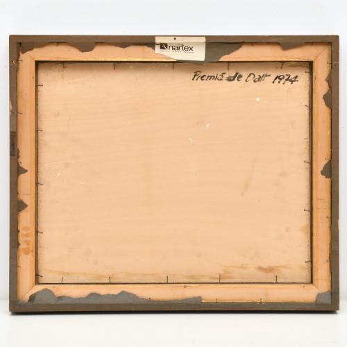 JOSEP BAQUÉS (1931-?).  "Figuras", Premià de Dalt, 1974.