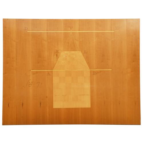 JAUME TRESSERRA (BARCELONA, 1943) Cabezal Marquetería "Hotel Arts".