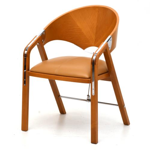 JAUME TRESSERRA (BARCELONA, 1943) Lote de seis sillas Spinn