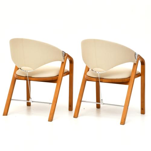 JAUME TRESSERRA (BARCELONA, 1943) Pareja sillas Spinnacker.