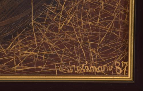 PEDRO CAMARA (1936-2017).  "Paloma", 1987.