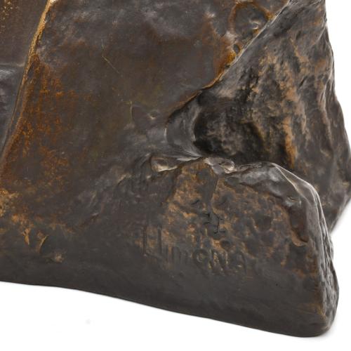 JOSEP LLIMONA (1864-1934). Woman's bust.