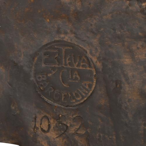 JOSEP LLIMONA (1864-1934). Woman's bust.