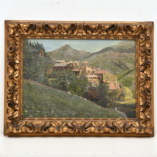 20TH CENTURY SPANISH SCHOOL. 'Landscape'.