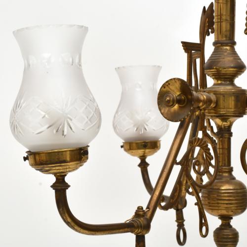 Modernist ceiling lamp.