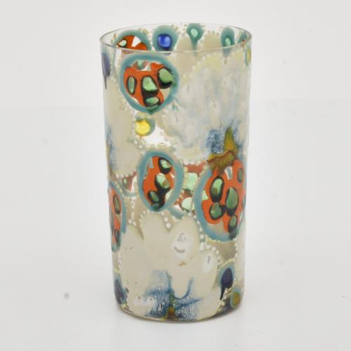 JOSEP MARIA GOL (1897-1976). Conjunto de dos vasos y una co