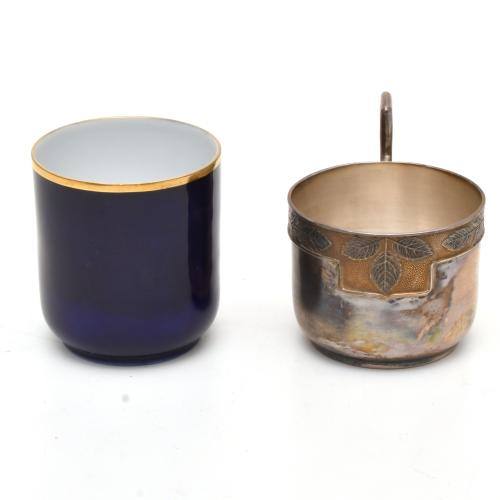 MASRIERA I CARRERAS. Coffee and tea set, Noucentista style,