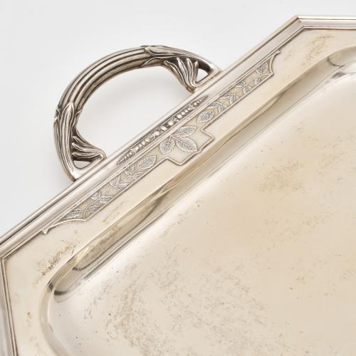 MASRIERA I CARRERAS. Coffee and tea set, Noucentista style,