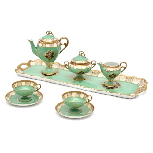 Juego tu y yo francés estilo neoclásico, pps. siglo XX.