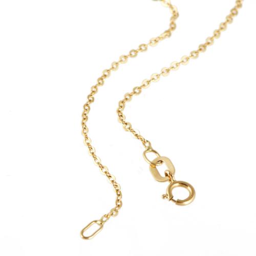 Collar con crucifijo con diamantes.