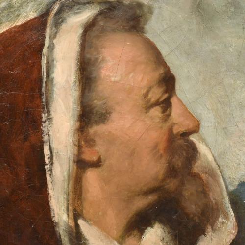 MARIANO FORTUNY I MARSAL (1838-1874) Y TALLER "Encapuchado 