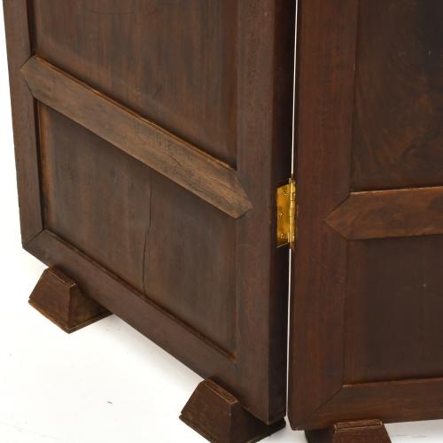 ESCUELA FRANCESA, SIGLO XX. Biombo francés, circa 1970.