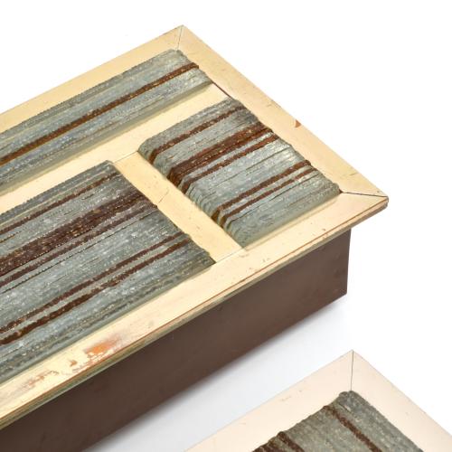 AFTER MODELS BY ALBANO POLI, set of 6 wall lamps, circa 196