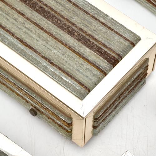 AFTER MODELS BY ALBANO POLI, set of 6 wall lamps, circa 196