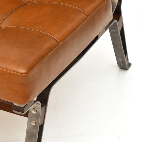 SIGUIENDO MODELOS DE ICO PARISI, pareja de butacas bajas, c