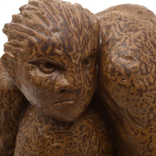 J. PUCHER PARA LLADRÓ, "The Thinker", 1980.