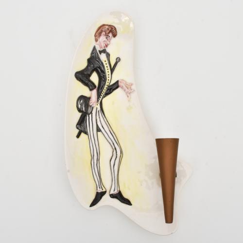 Conjunto de tres apliques, siglo XX.