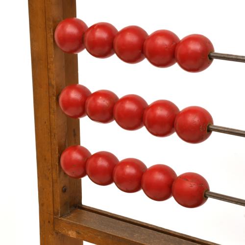 Abacus gigante, circa 1970.