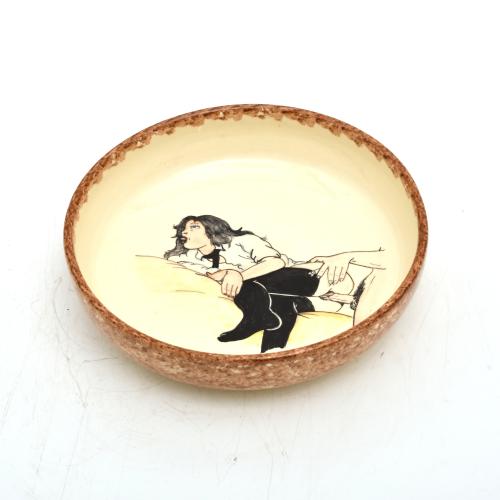 Lote de 3 platos llanos, 3 platos pequeños y 3 platos hondo